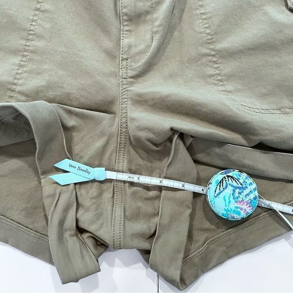 Torrid Olive Green 3.5 Inch Military Stretch Twill Mid-rise Shorts Plus Size 24 - Picture 11 of 13